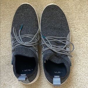 Vessi Men's Charcoal Knit Sneakers